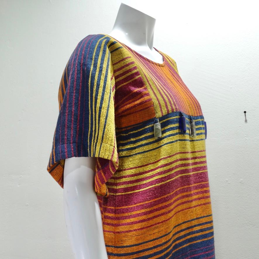 Vestito vintage con motivo a pietre di Rikma in vendita 4
