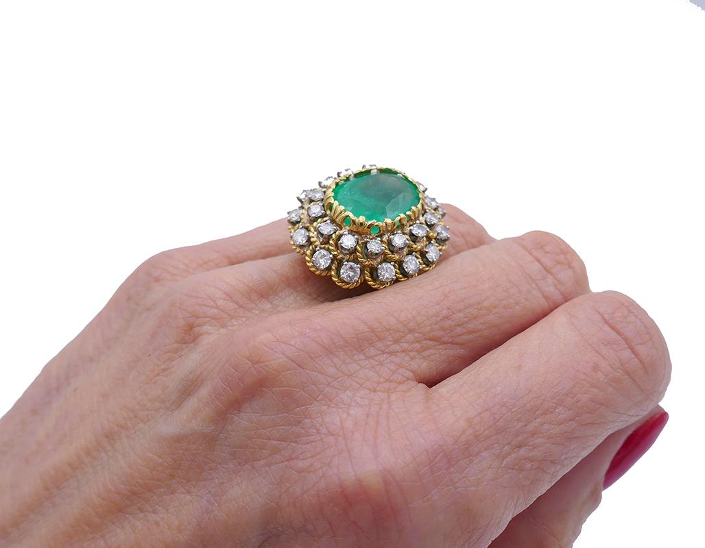 estate emerald ring