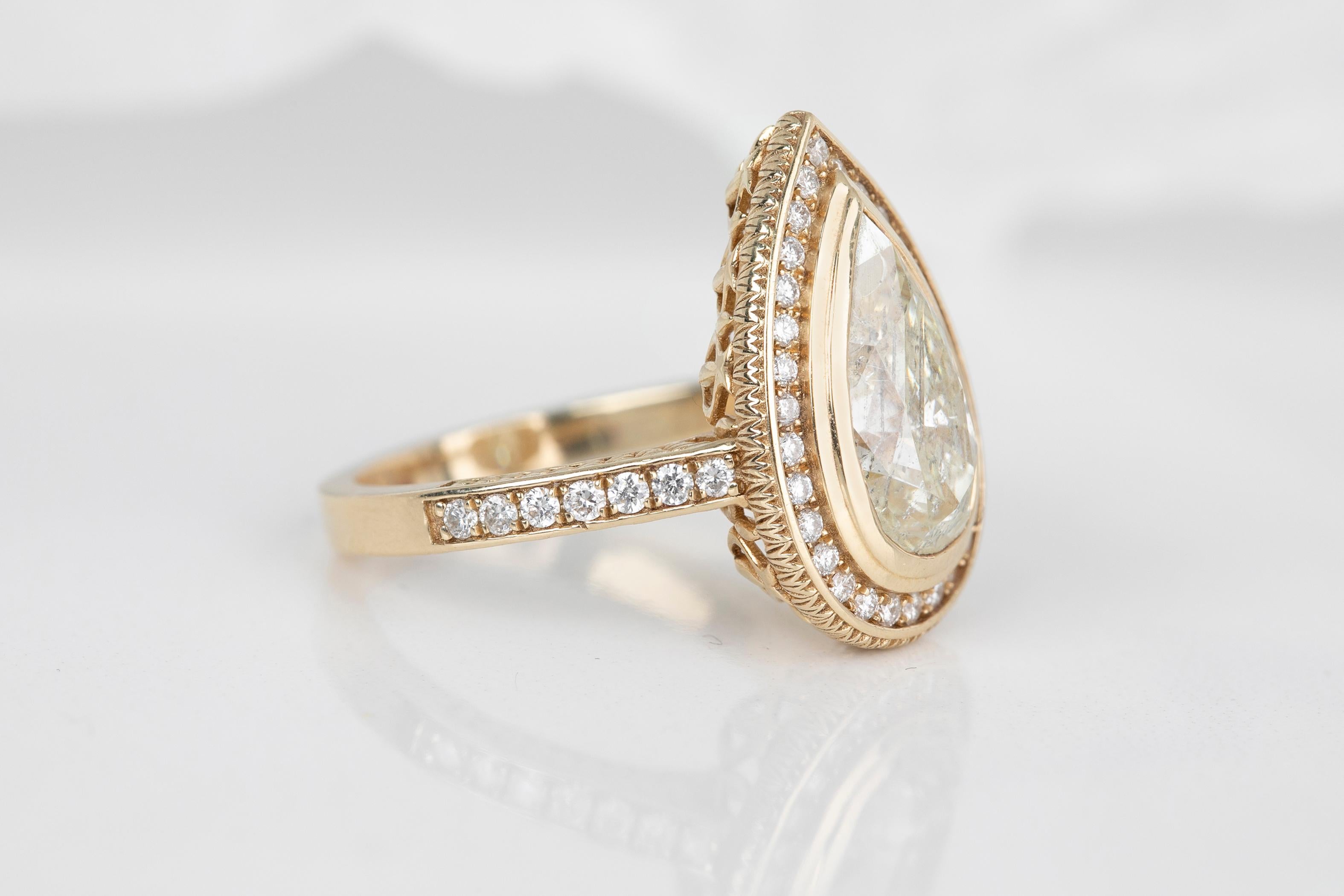 This ring was made with quality materials and excellent handwork. 
I guarantee  the quality assurance of my handwork and materials.
It is vital for me that you are totally happy with your purchases. 
Good ideas of statement ring, solitaire ring or