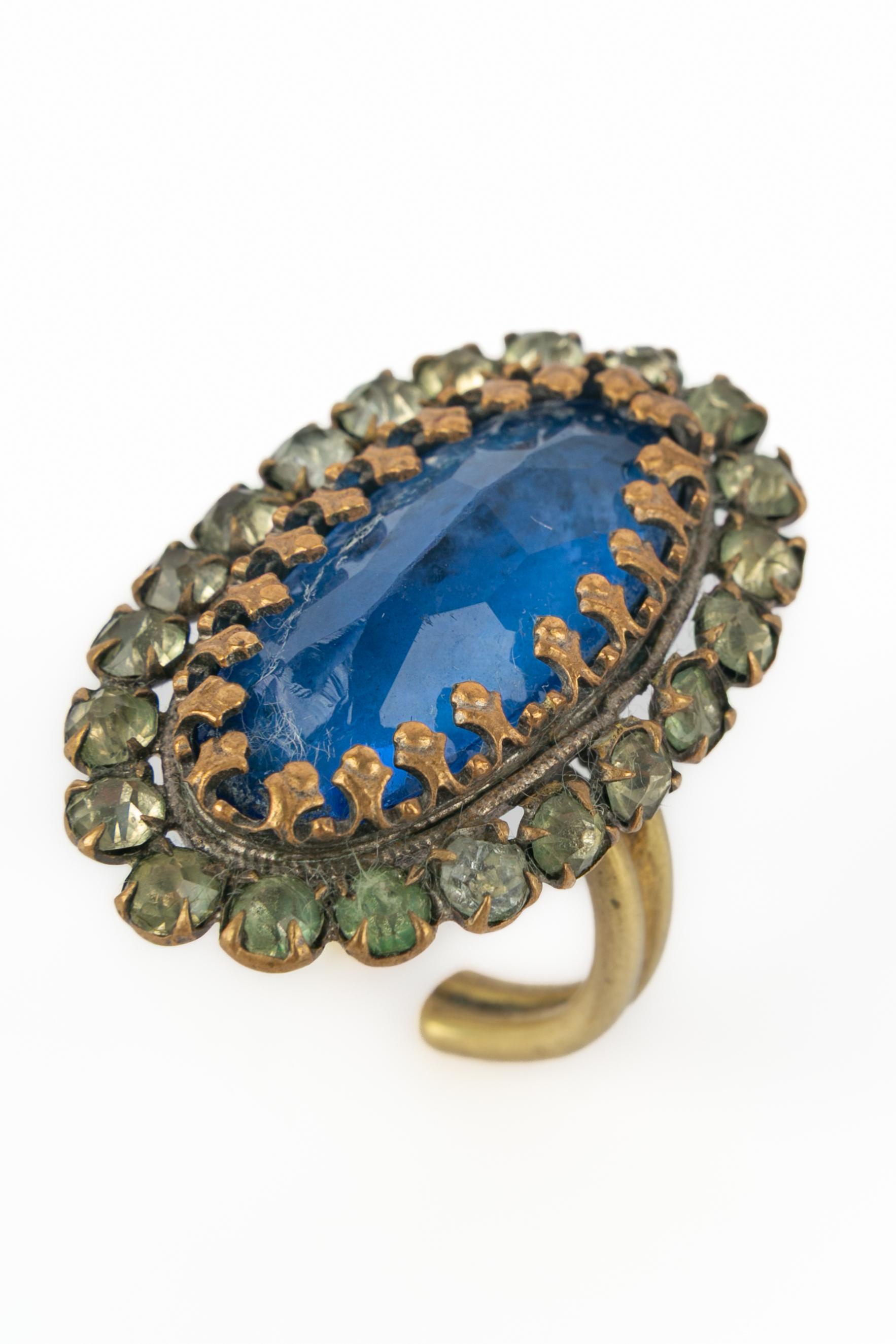 Anello vintage non firmato in vendita 2
