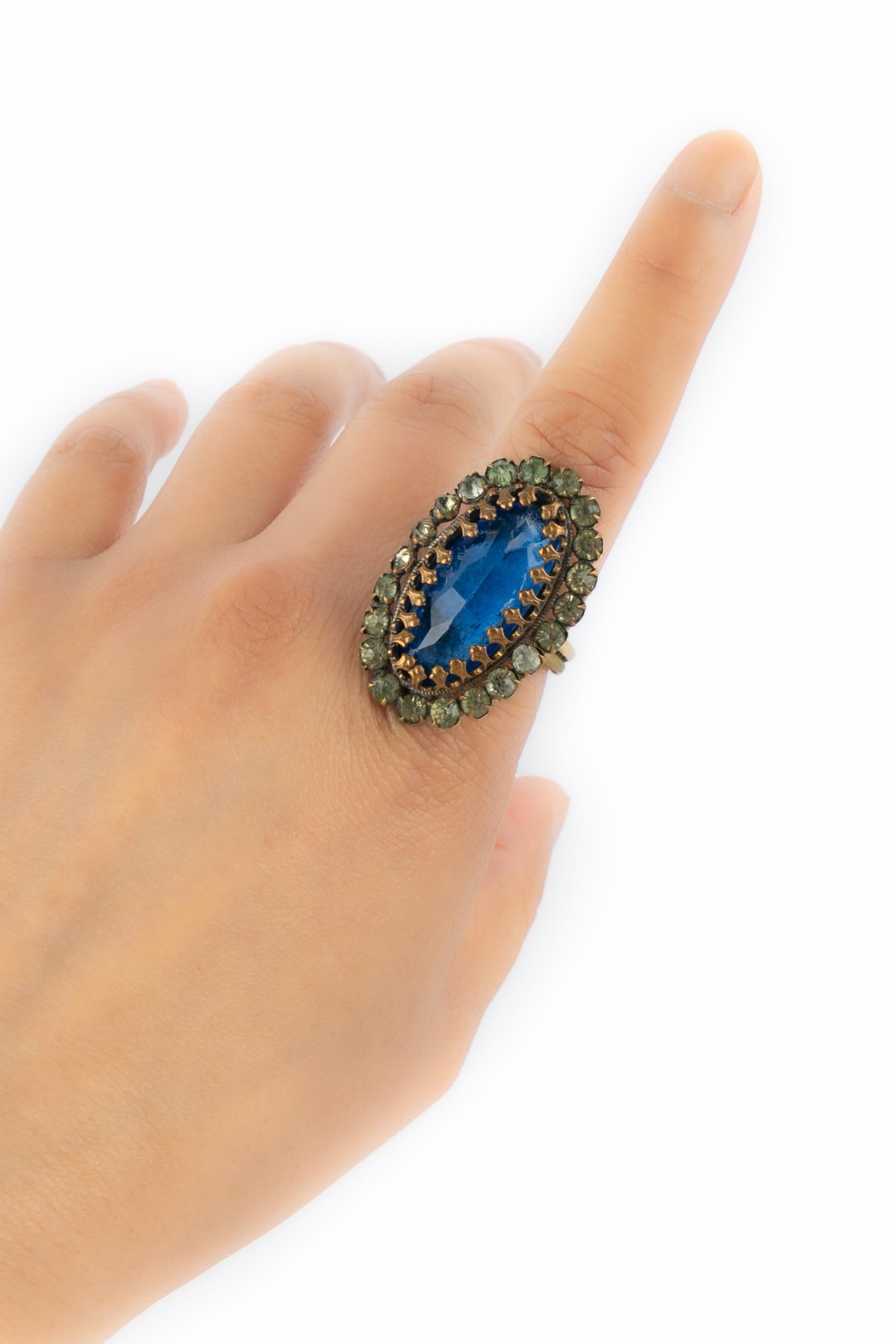 Anello vintage non firmato in vendita 3