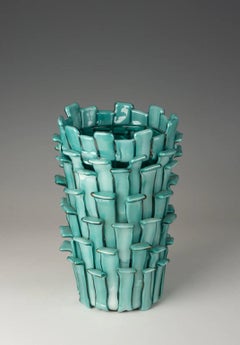 Vaso "Ritagli" d'epoca di Fulvio Bianconi per Venini, edizione limitata 1993