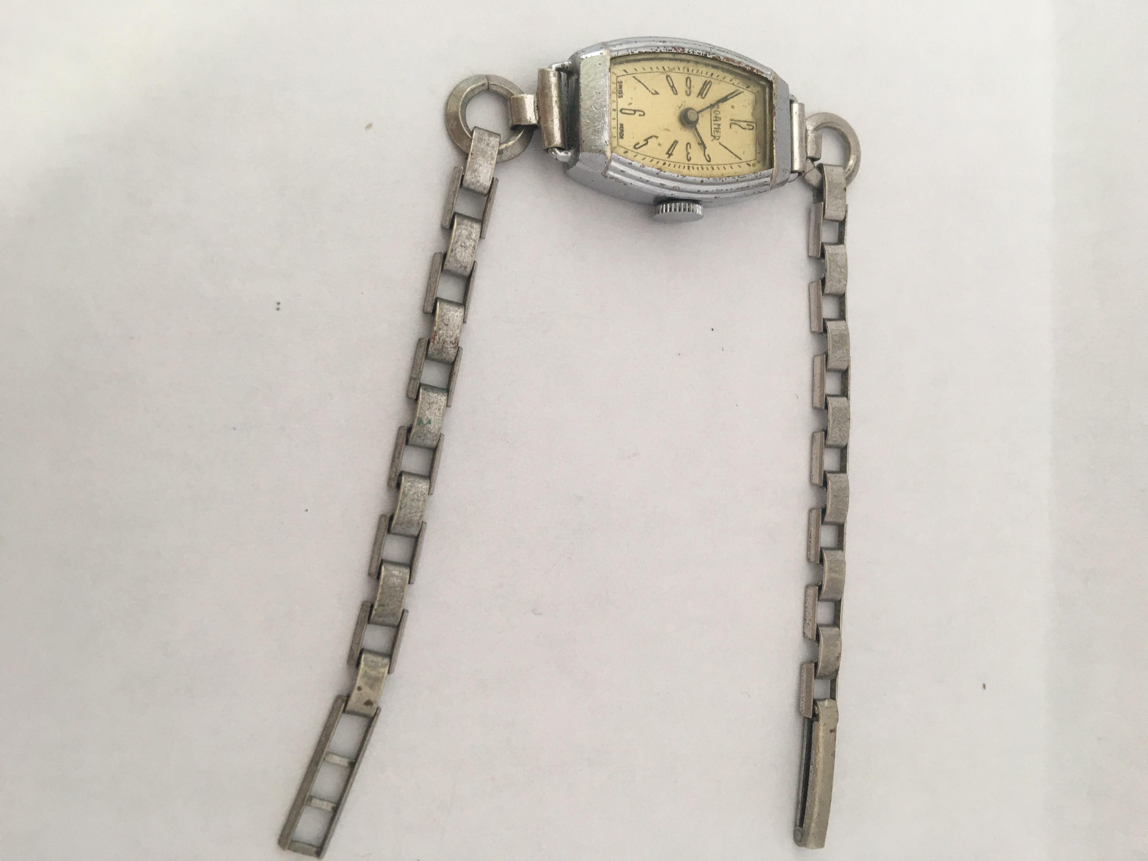 Vintage Roamer Ladies Mechanical Watch In Good Condition For Sale In Carlisle, GB