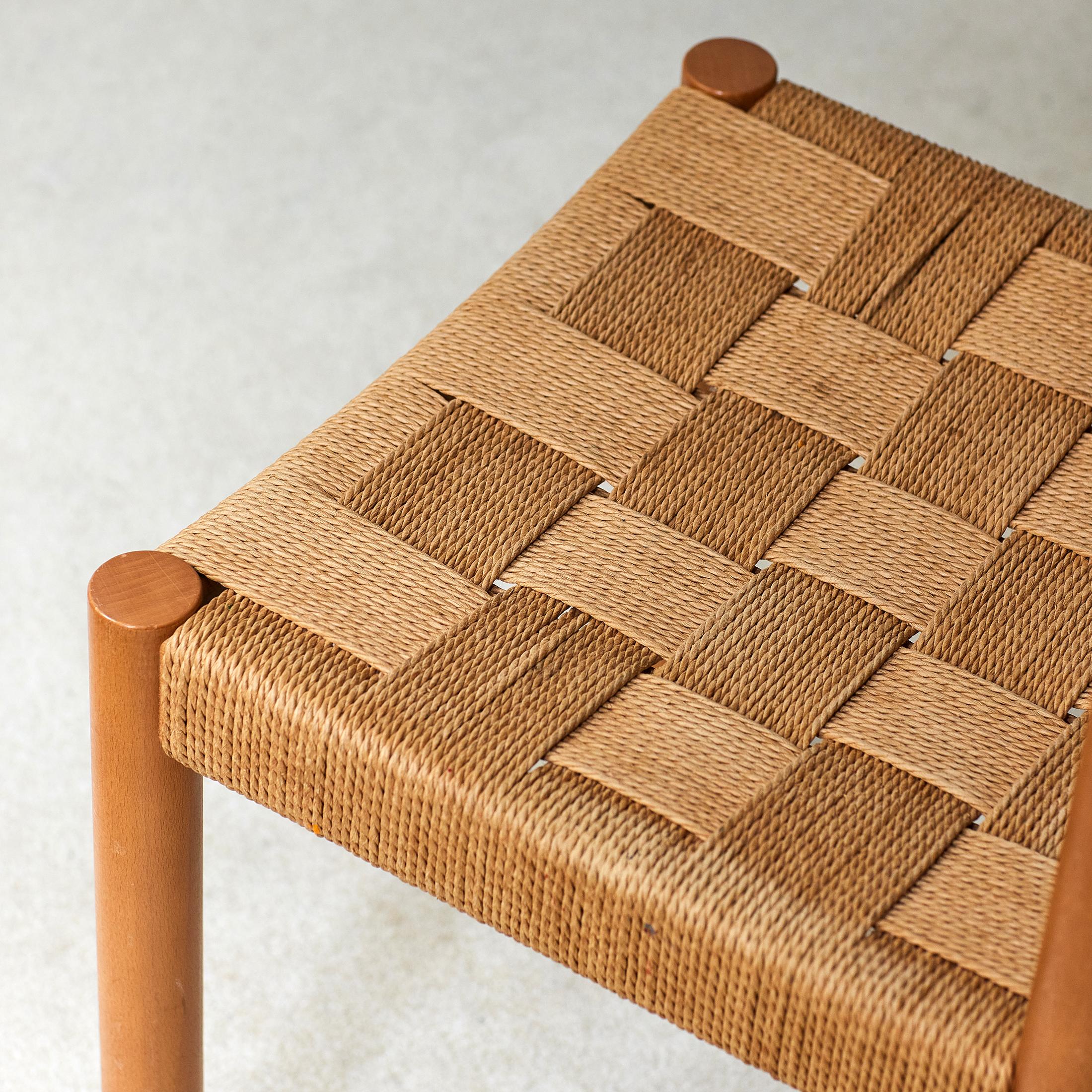 Vintage 6200 Model Chair by Robert and Trix Haussmann for Dietiker 1960's For Sale 4