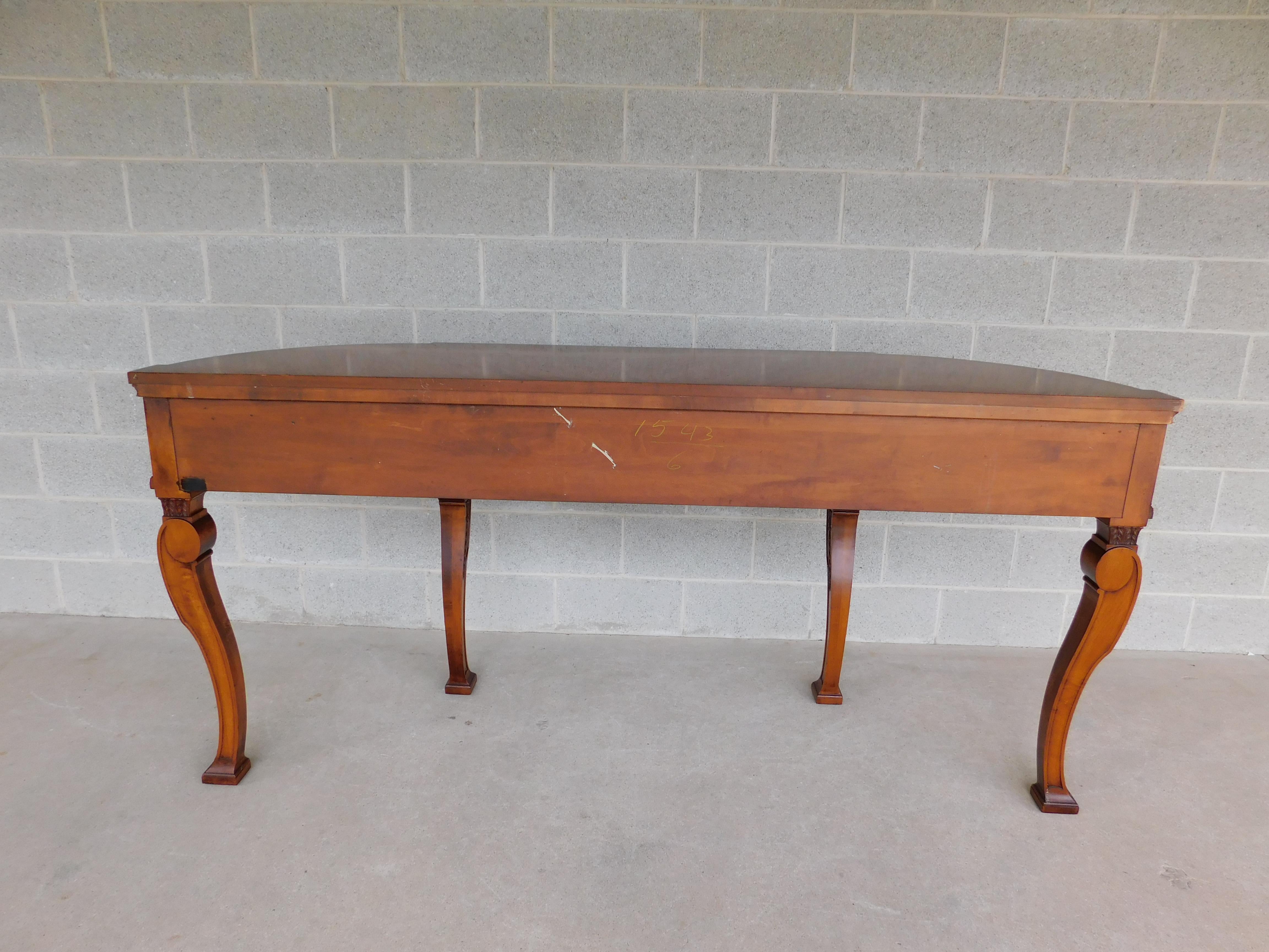 Vintage Robert Irwin Regency Adams Style Satinwood Sideboard 80