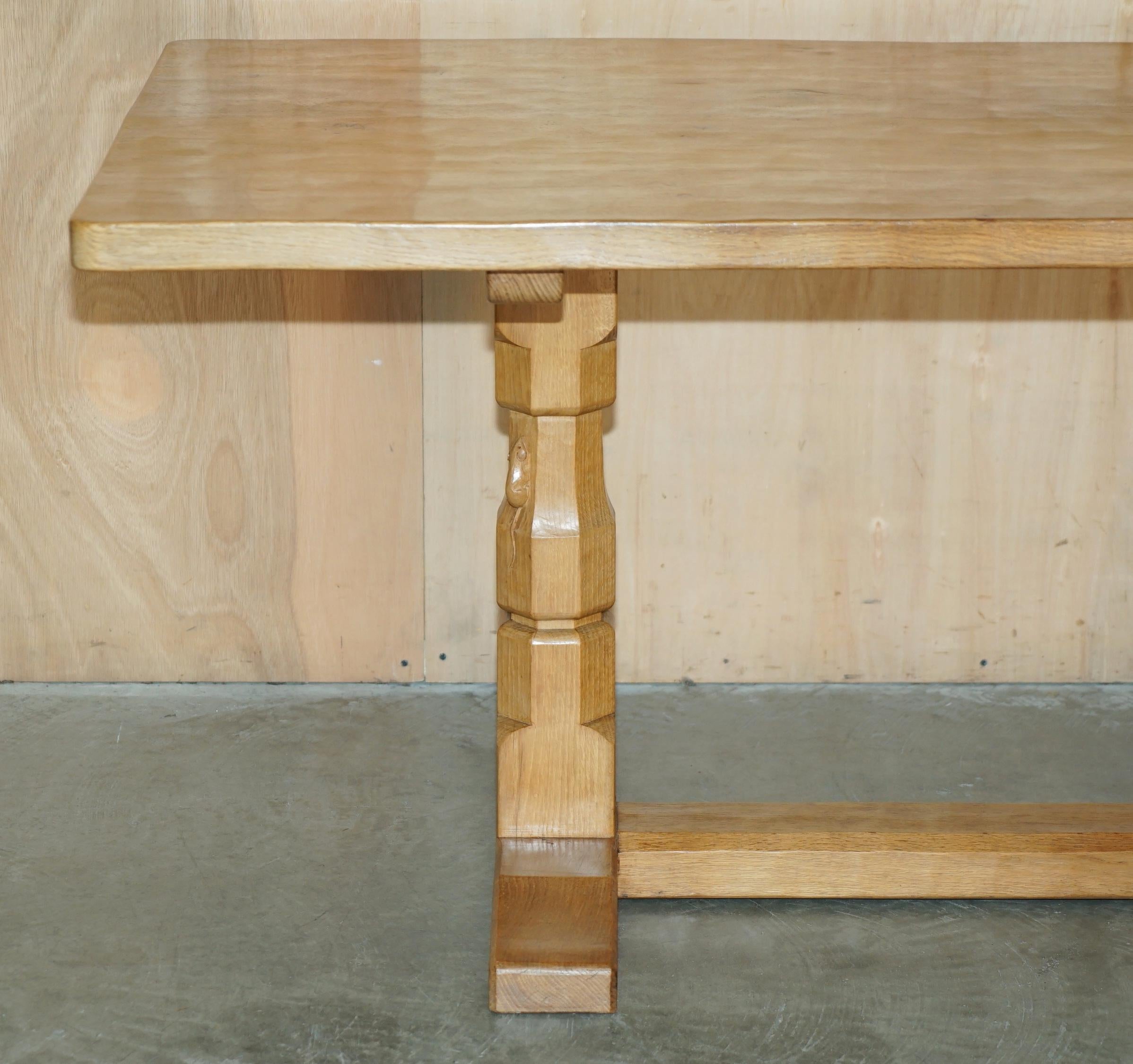 mouseman table and chairs