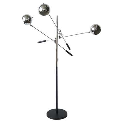 Robert Sonneman "Orbiter" Triple Boom Floor Lamp at 1stDibs