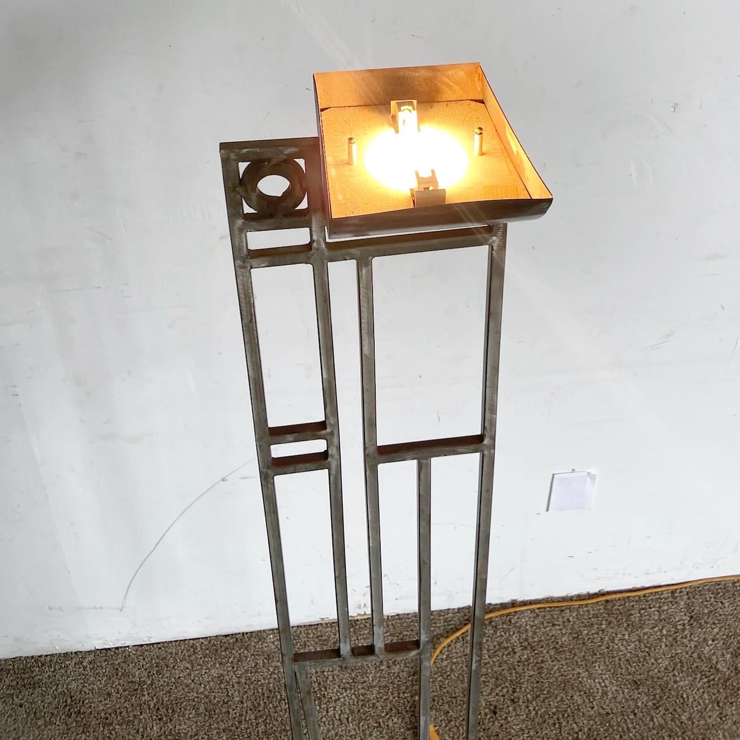Post-Modern Vintage Robert Sonneman for George Kovacs Floor Lamp For Sale