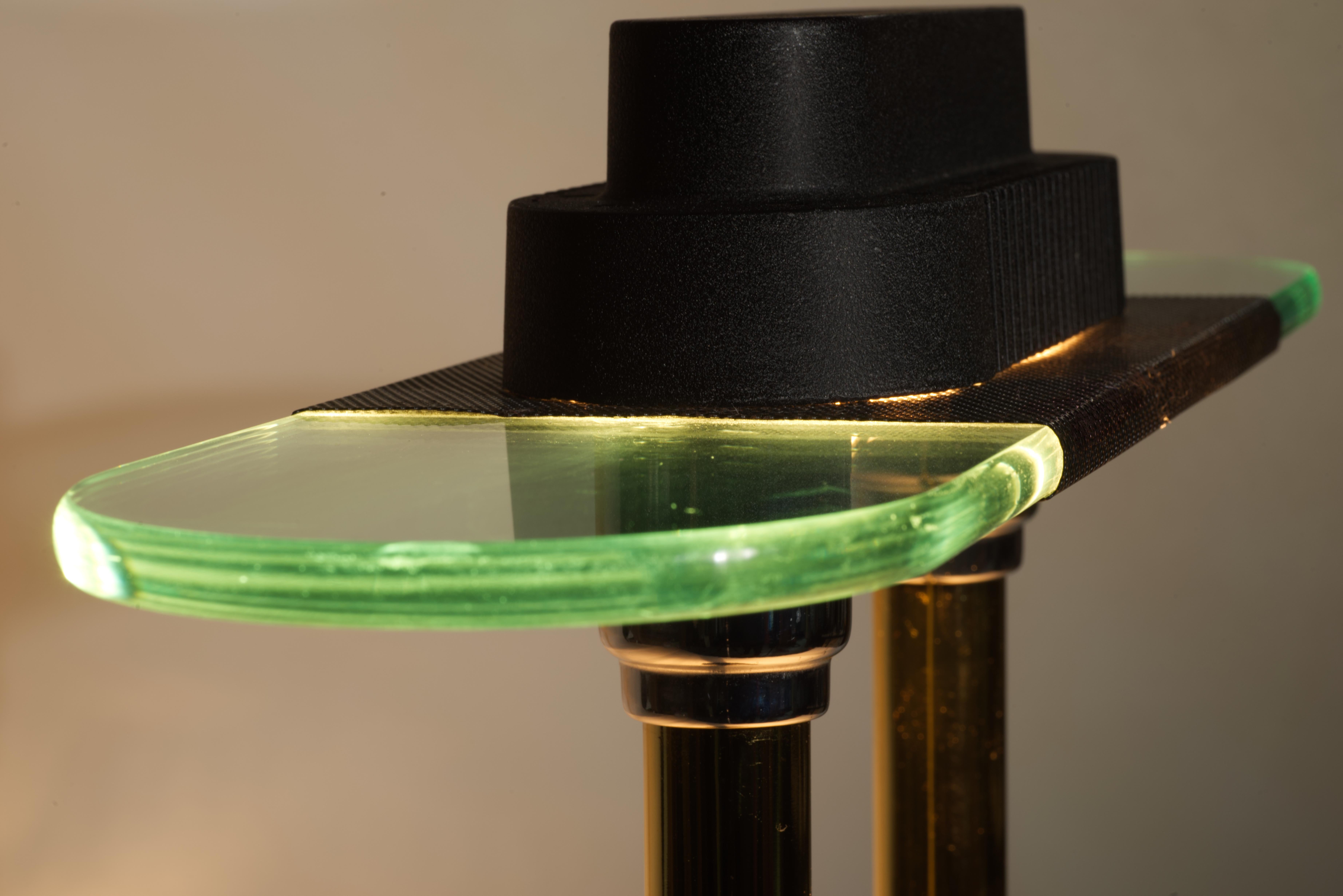 Vintage Robert Sonneman for Kovacs Table Lamp, 1980s For Sale 5