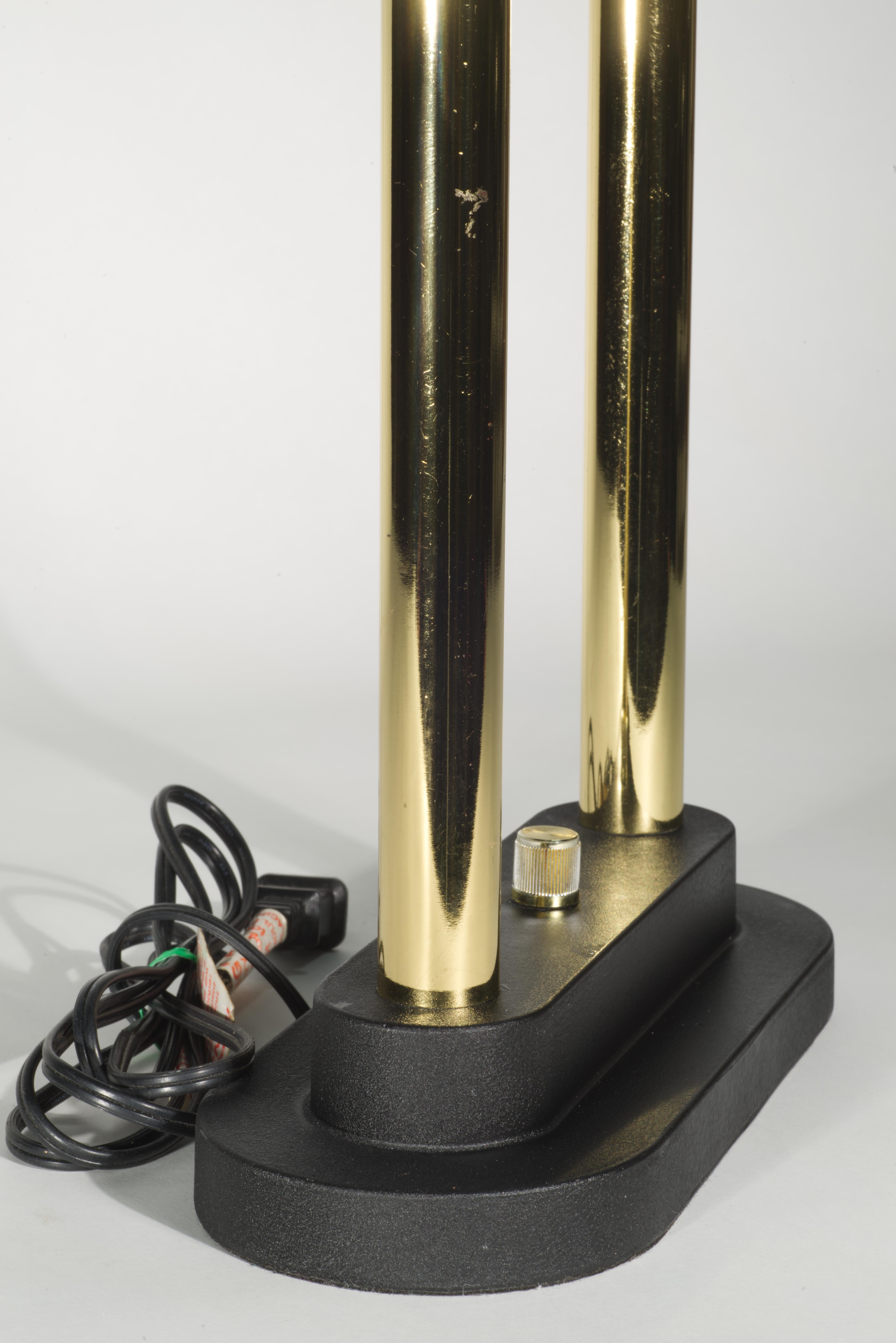 Enameled Vintage Robert Sonneman for Kovacs Table Lamp, 1980s For Sale