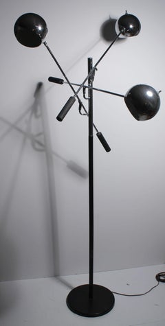 VINTAGE Robert Sonneman Triennale Atomic Orbiter Floor Lamp