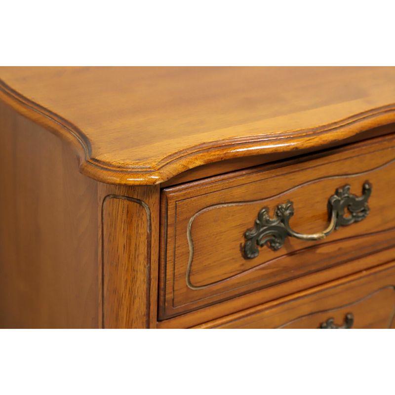 ROBERT W IRVIN CO French Provincial Walnut Chest of Five Drawers For Sale 2