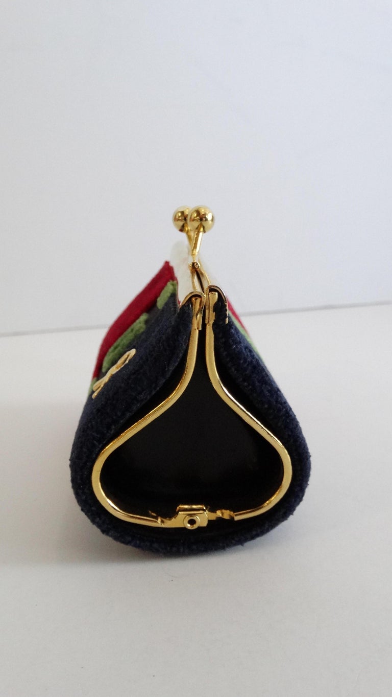 velvet coin purse