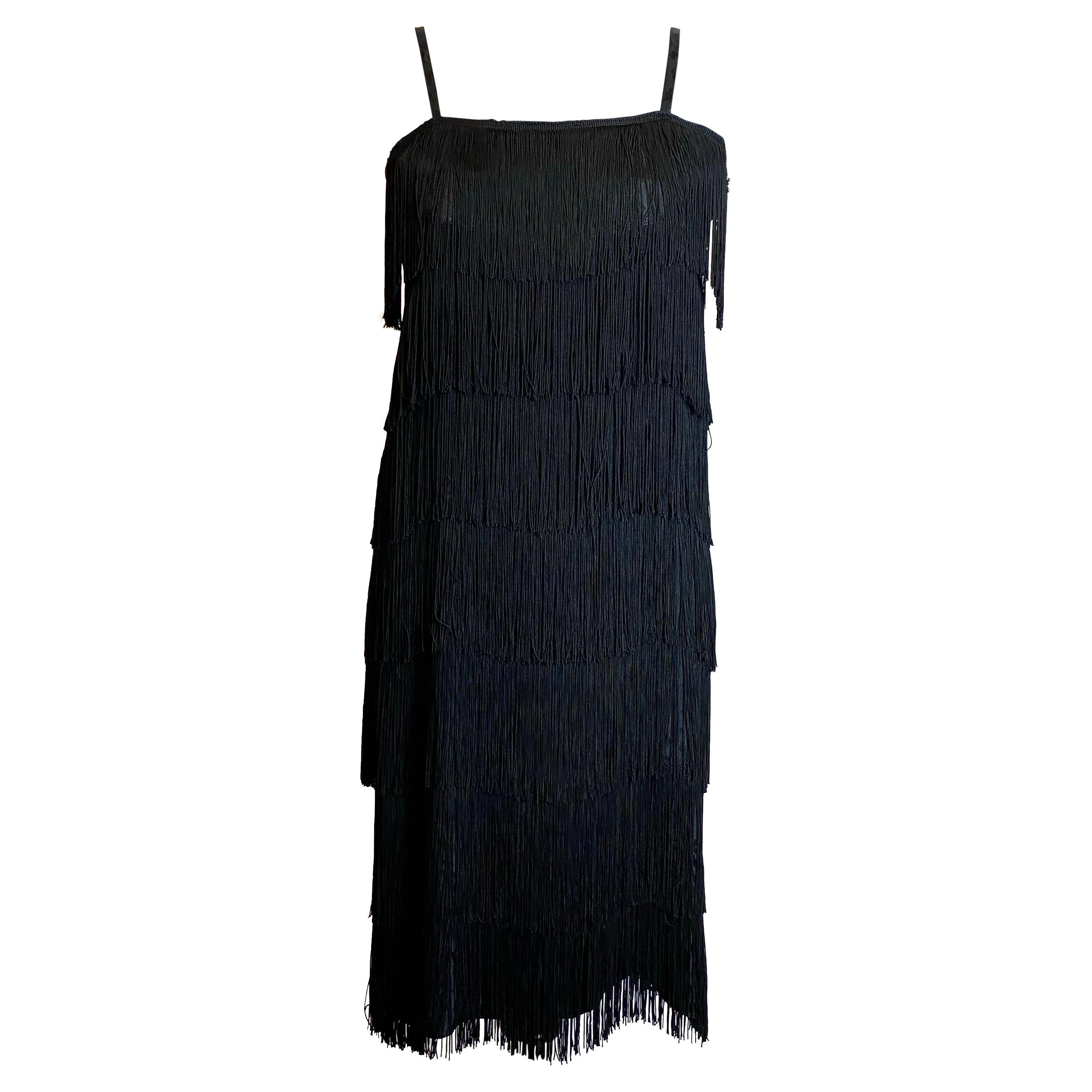 Vintage Roberto Capucci Kleid im Charleston-Stil im Angebot