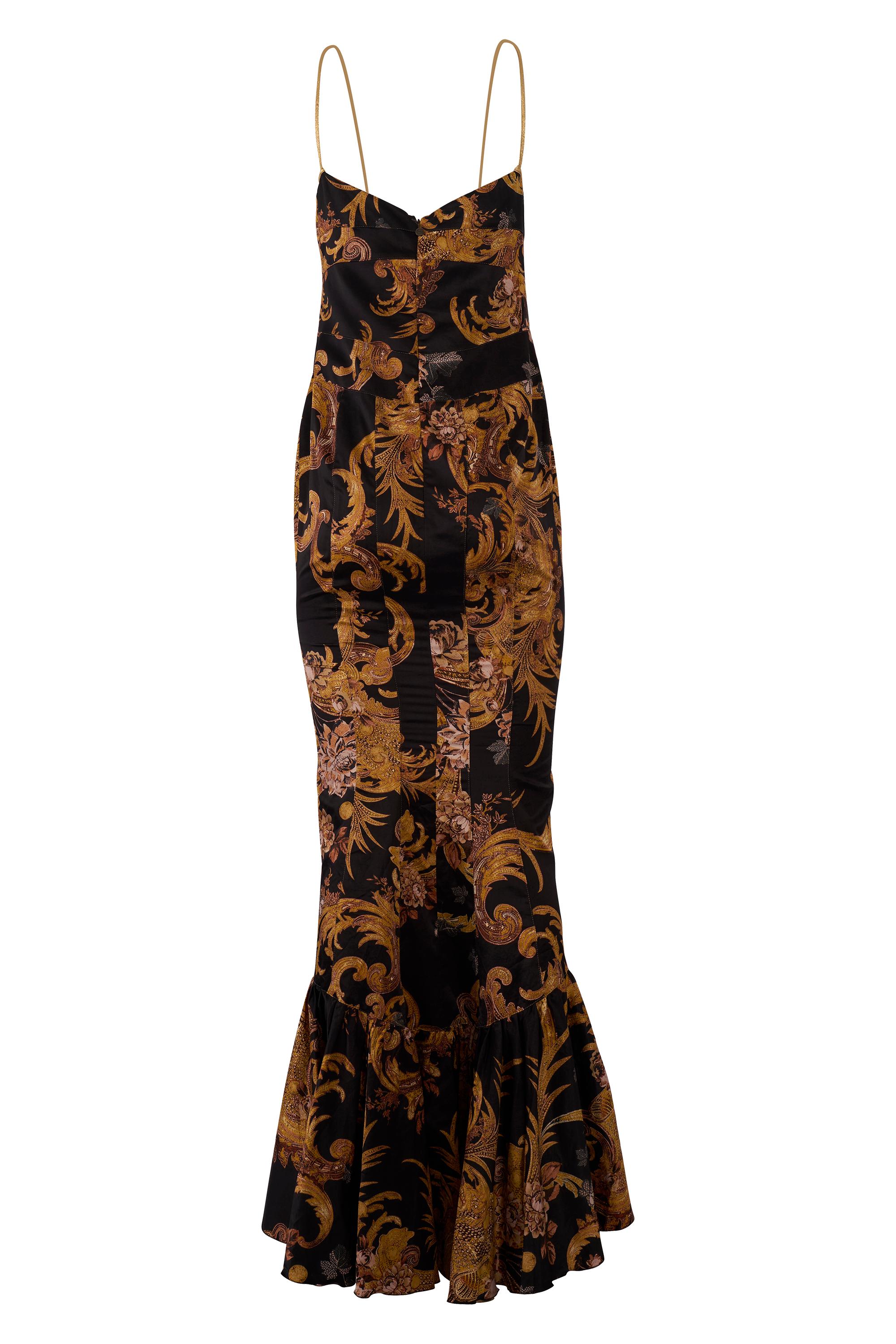 Vintage Roberto Cavalli 1990's Barock Druck Kleid für Damen oder Herren im Angebot