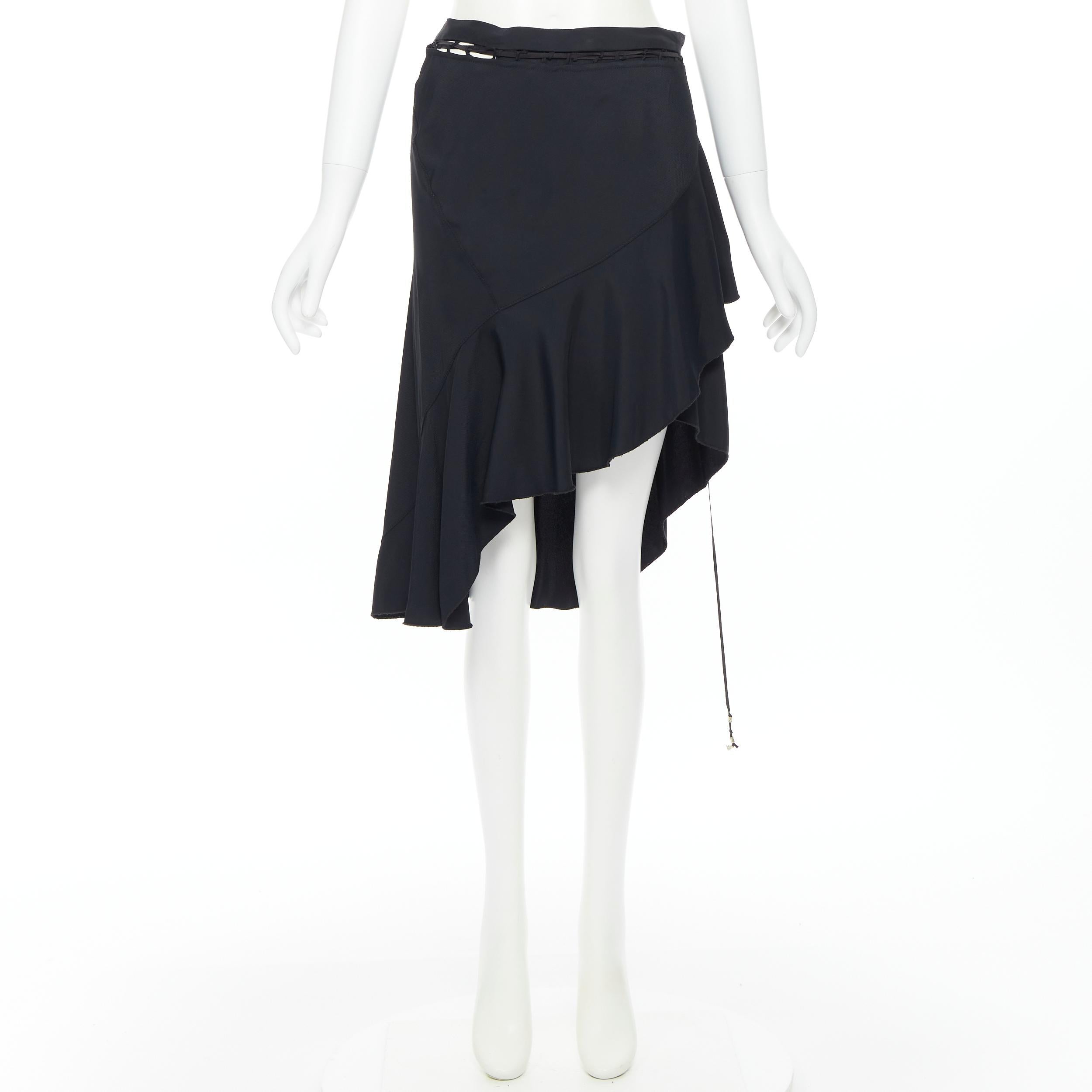 asymmetrical skirt pattern