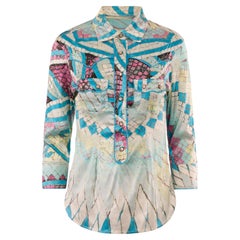 Vintage Roberto Cavalli S/S 2004 Print Shirt