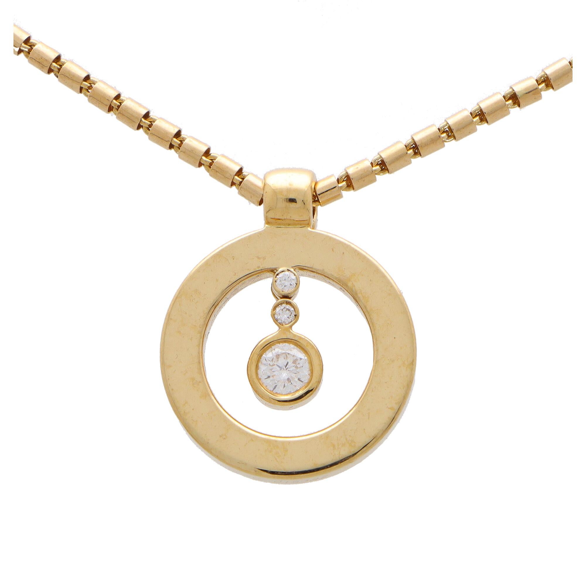 roberto coin cento diamond pendant