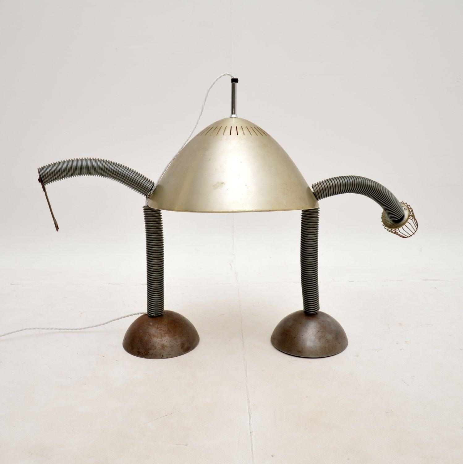 Space Age Vintage Robot Table Lamp For Sale