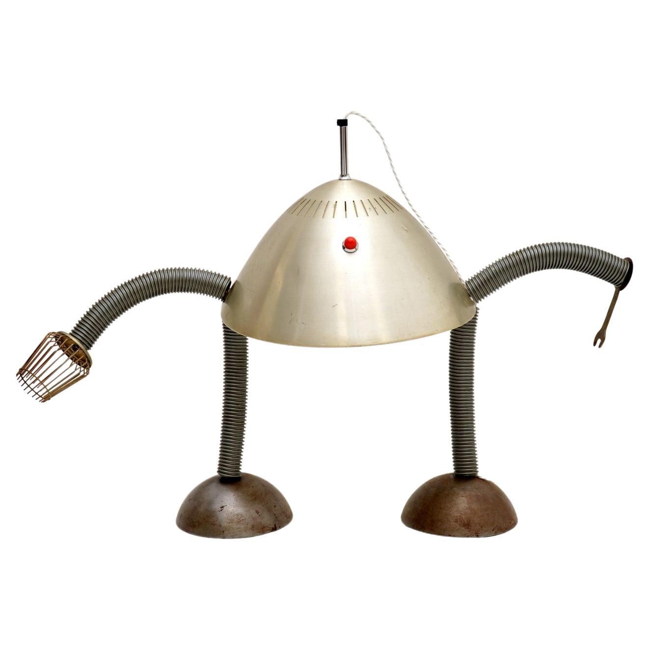 Lampe de table robot vintage en vente