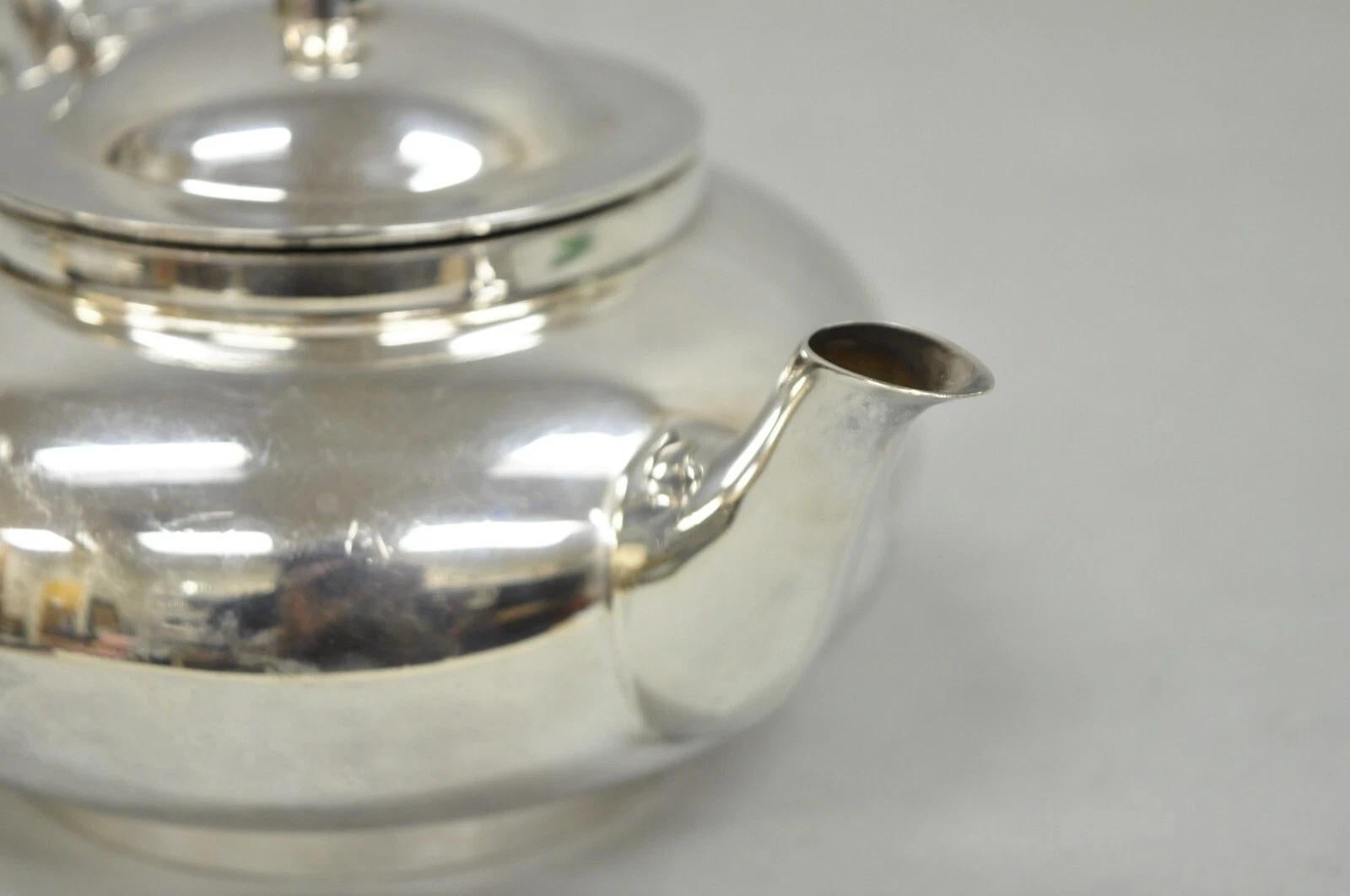 Vintage Robur Challenge EPNS 'Tetera perfecta' Tetera plateada en venta 4