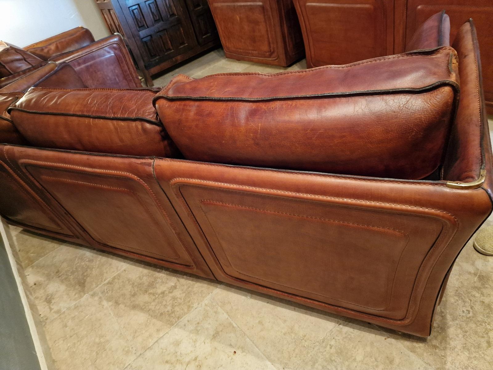 Vintage Roche Bobois 3-seater sofa 1