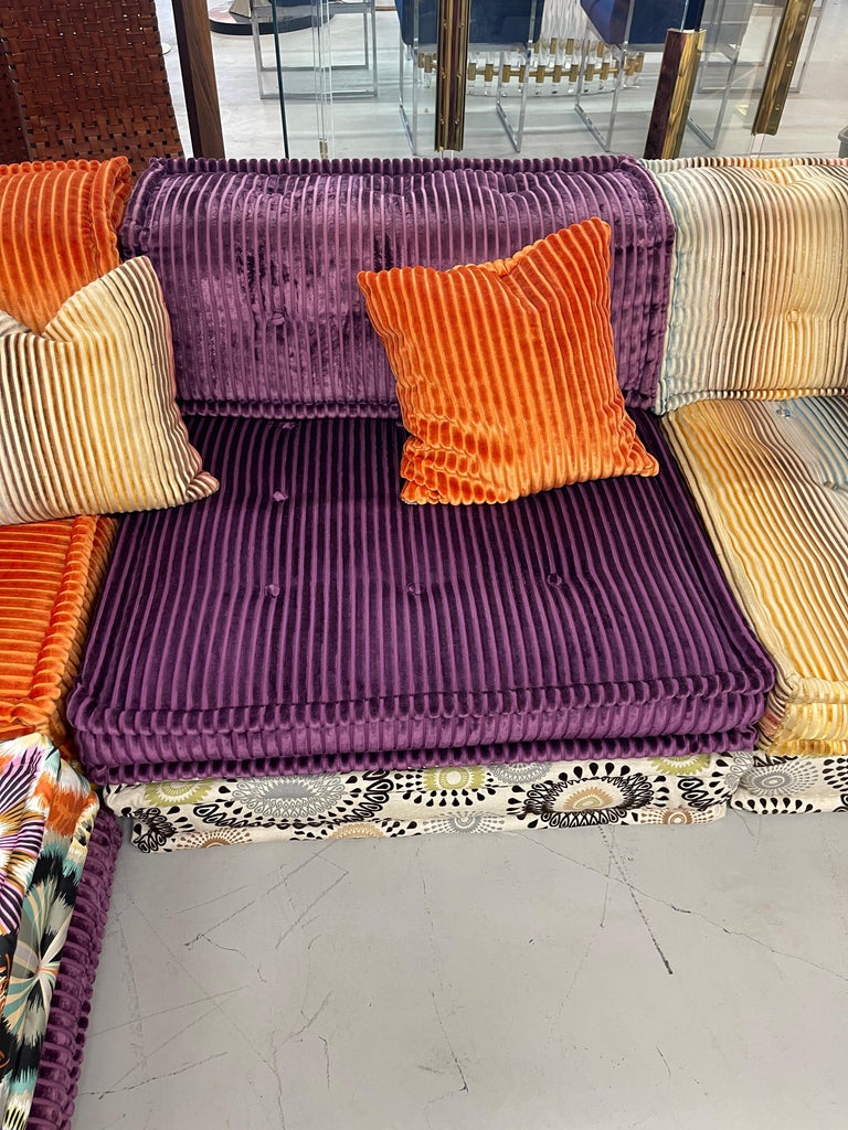 Roche Bobois MAH JONG ミッソーニ　ロッシュボボア MAH JONG Composition Missoni with platforms | Roche Bobois