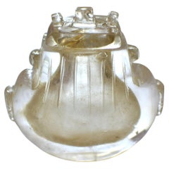 Antique Rock Crystal Quartz Snuff Bottle