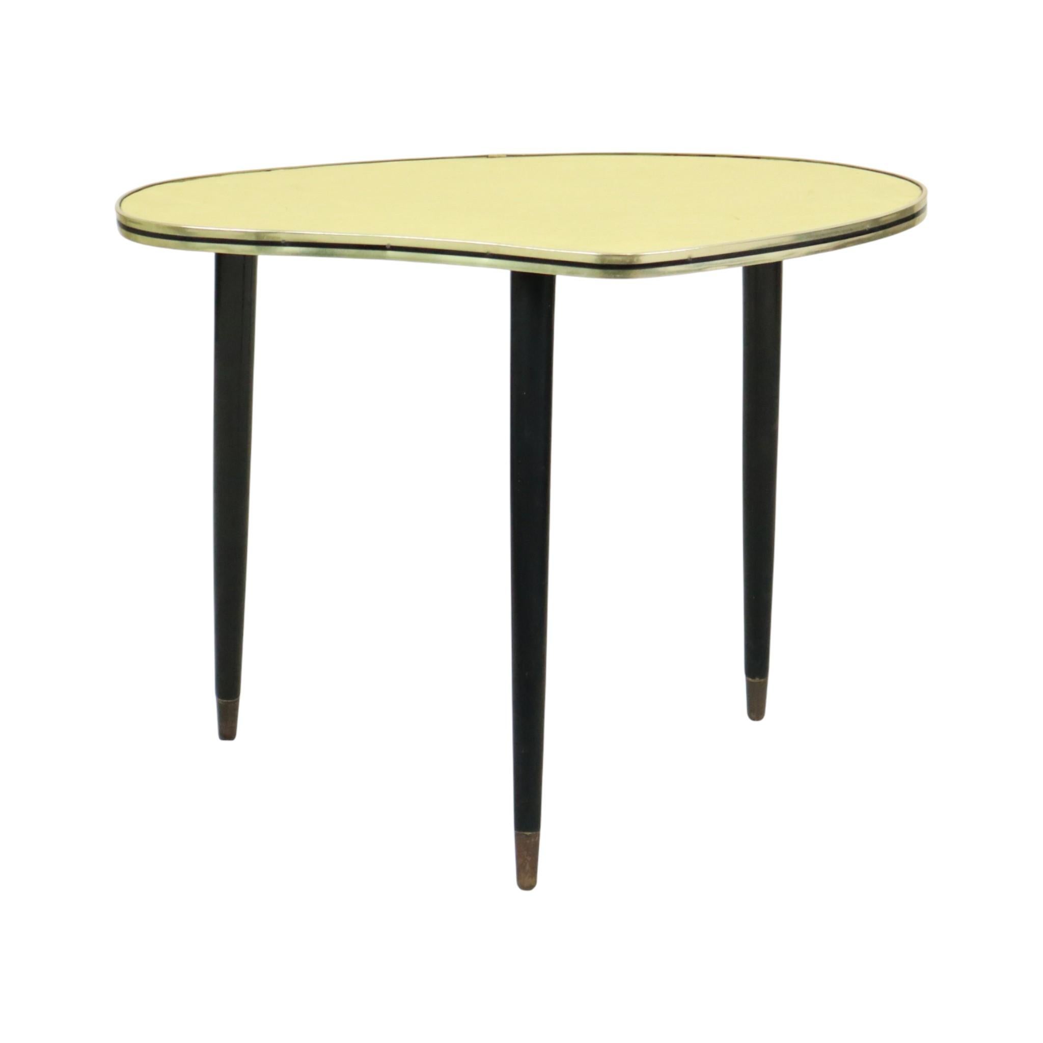 Vintage Rockabilly Plant Table 1950s Conical Legs For Sale