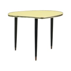 Vintage Rockabilly Plant Table 1950s Conical Legs