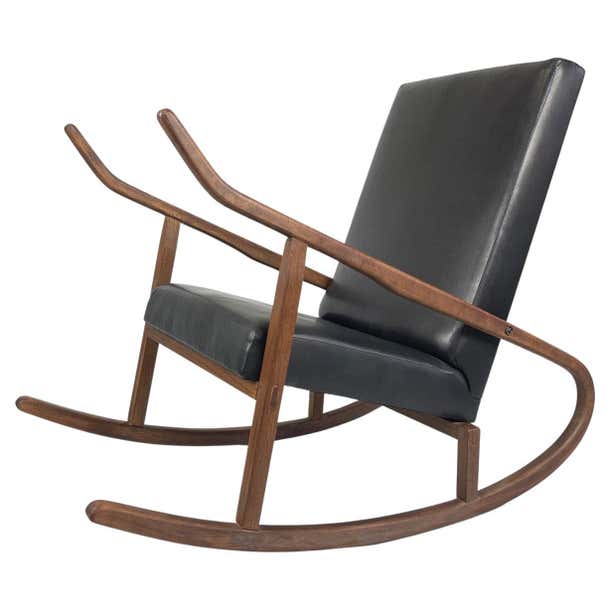 Vintage Rocking Chair, Czechoslovakia, 1970's For Sale at 1stDibs | 70s ...