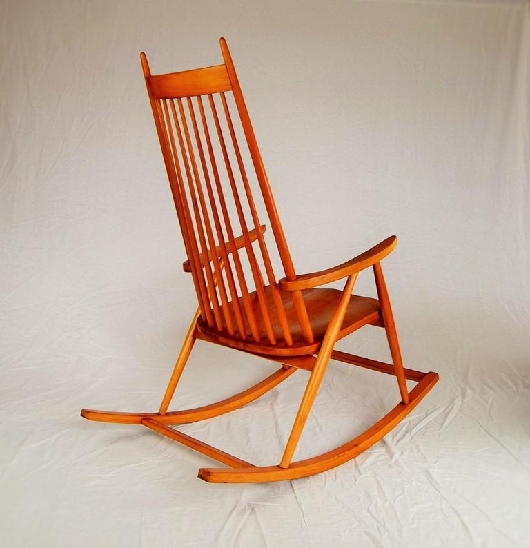 Vintage Rocking Chair in the Scandinavian Style, 1970s For Sale at
1stDibs