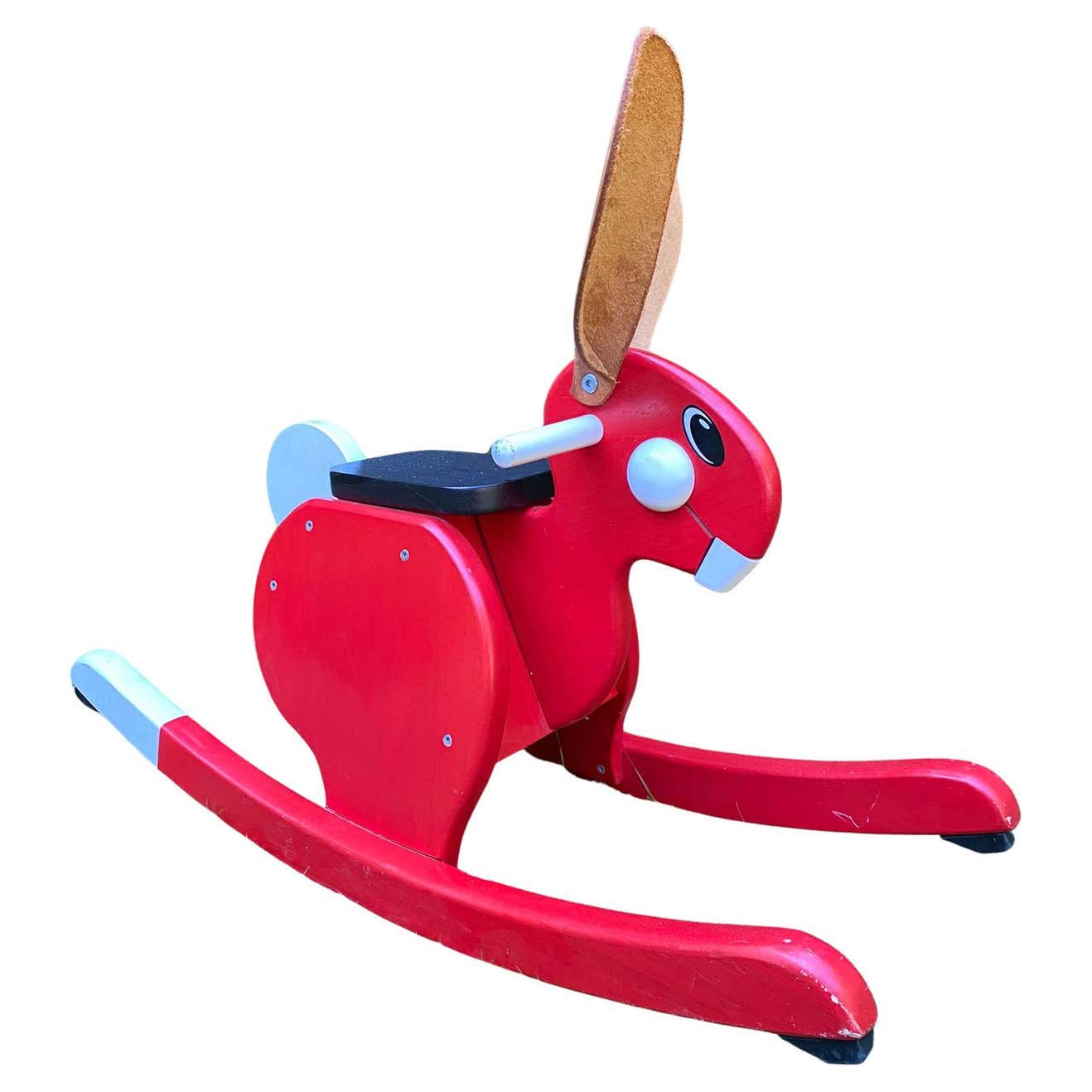 Vintage Rocking Rabbit Red by Björn Dahlström for Playsam For Sale at ...
