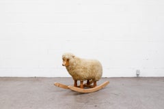 Vintage Rocking Sheep by Hans-Peter Krafft for Meier, Germany