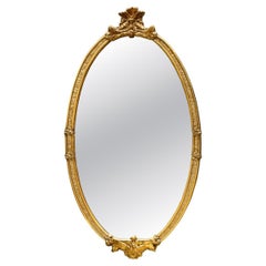 Vintage Rococo Style Gold Frame Mirror