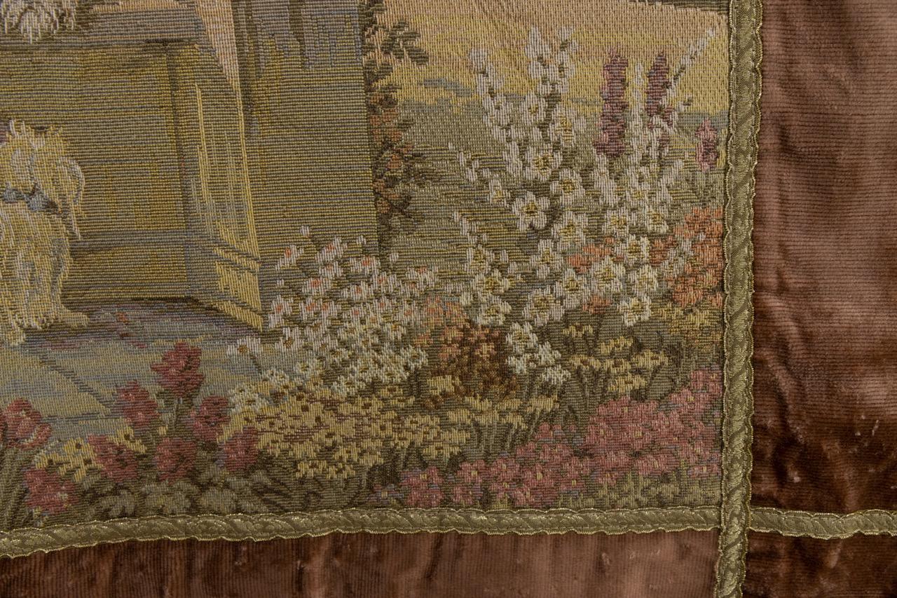 Wandteppich im Rokoko-Stil, Wandbehang, Belgien im Angebot 5