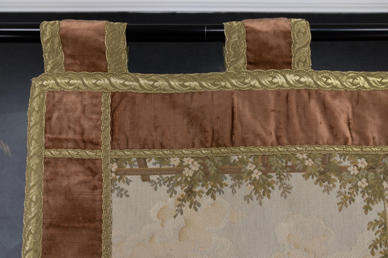 Wandteppich im Rokoko-Stil, Wandbehang, Belgien im Angebot 9