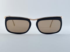 Vintage Rodenstock " Amalfi  " 12 K Gold Plated Mid Century Sunglasses 1960's