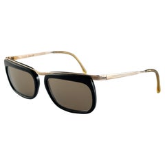 Vintage Rodenstock " Amalfi  " 12 K Gold Plated Mid Century Sunglasses 1960's