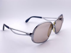 Gafas de sol vintage Rodenstock " Corviglia " Silver años 70 Alemania