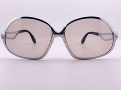 Occhiali da sole vintage Rodenstock " Corviglia " Silver anni '70 Germania