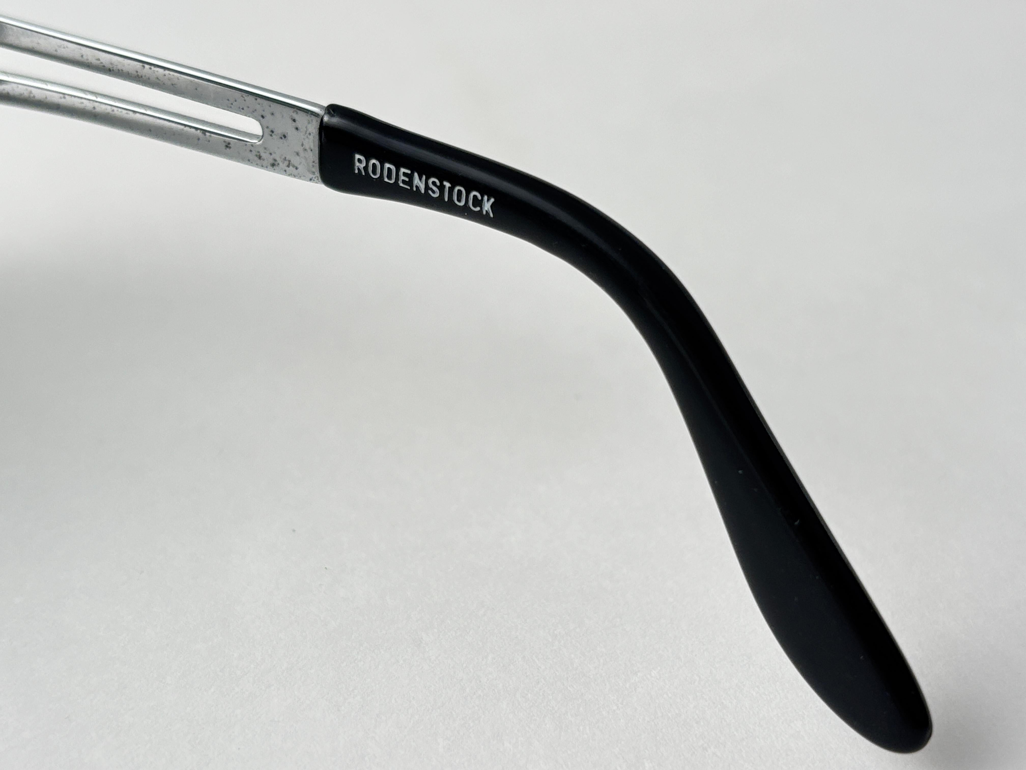 Gafas de sol vintage Rodenstock con montura plateada y lentes grises años 70 en Excelente estado para la venta en Baleares, Baleares