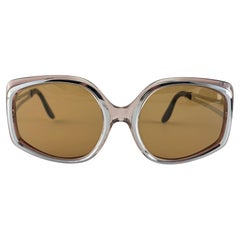 Vintage Rodenstock Insertos de Plata Sobredimensionados  Gafas de sol años 70 Alemania
