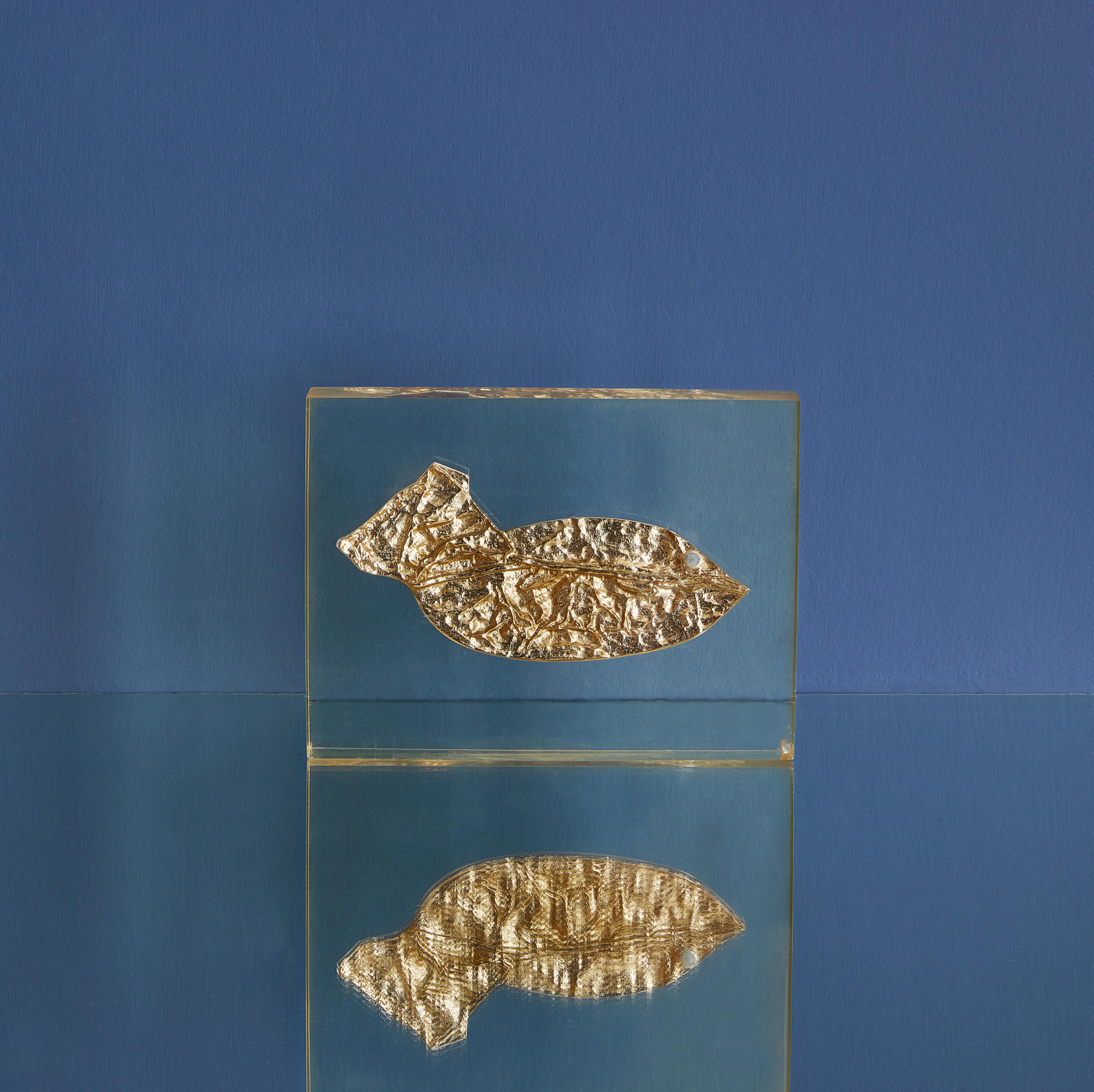 Roger Bezombes
Frankreich, 1984

Skulptur / Briefbeschwerer aus Artcurial. Bronze und Harz. Signiert und nummeriert in einer Auflage von 5000 Exemplaren.

H 16,5 x B 22 x T 2,5 cm