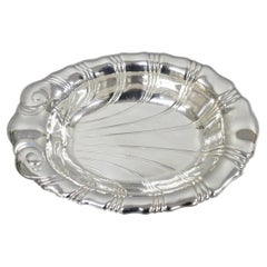 Vintage Rogers Bros "Neptune" 9312 Silver Plated Clam Shell Candy Dish Bowl