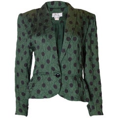 Chaqueta de seda vintage Roland Klein Años 70