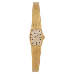 Vintage Rolex 14 Karat Yellow Gold Model 8131 Cocktail Watch