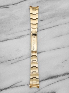 Vintage Rolex 14K Yellow Gold 19mm Bracelet Ref 1503 15037