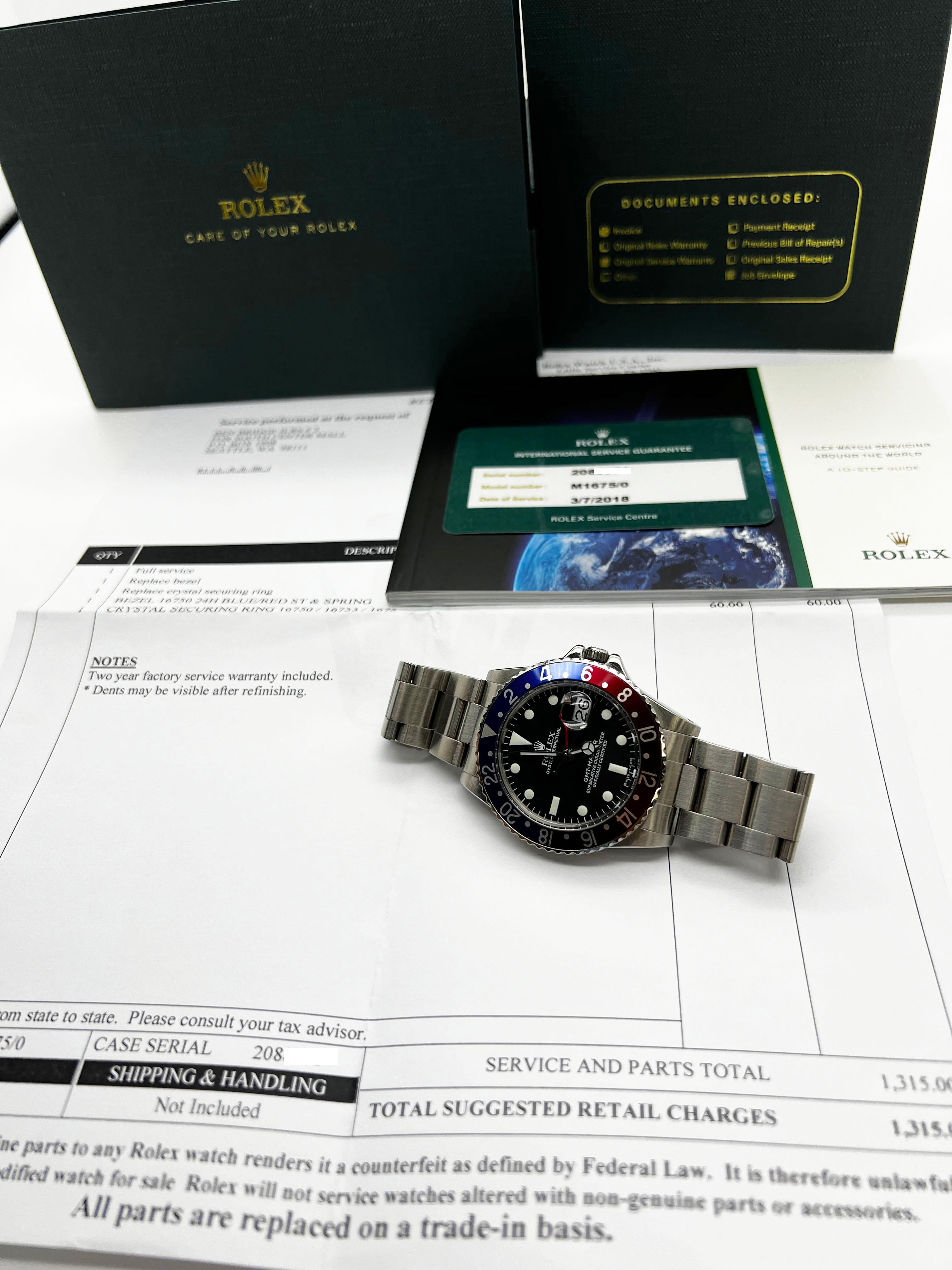 vintage gmt pepsi