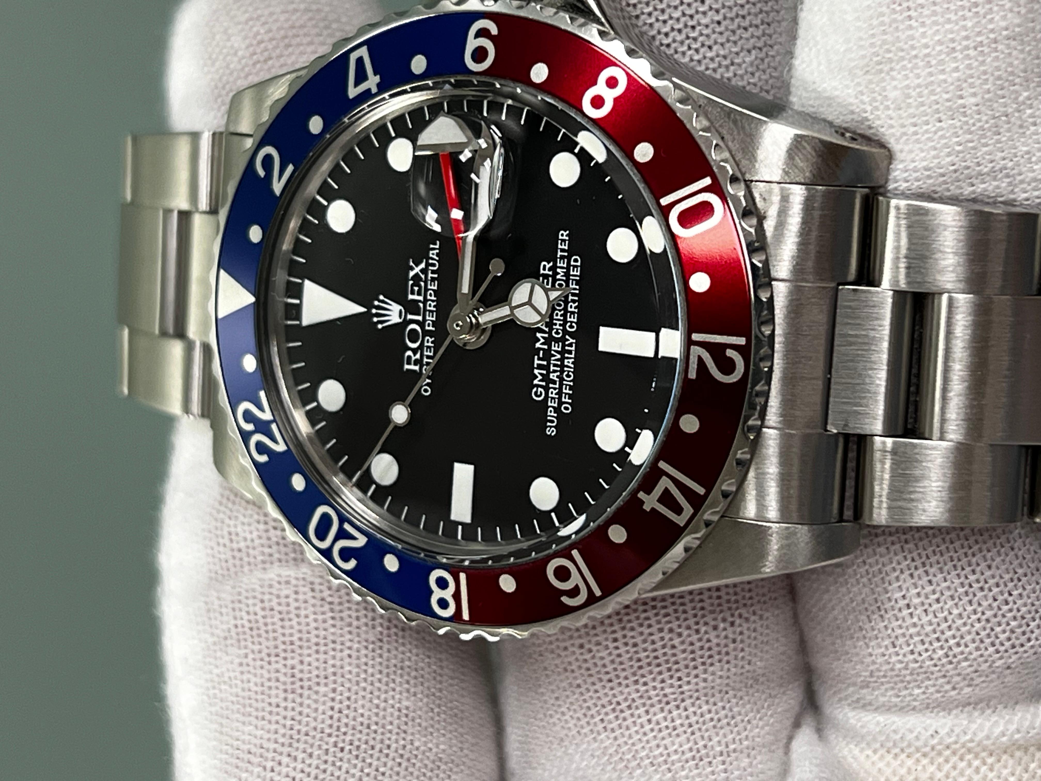 rolex gmt master pepsi 1675